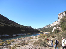 randos dans les gorges du Gardon
